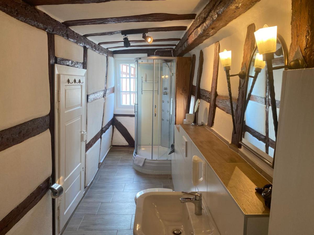Ferienwohnung Obergasse Zwingenberg  エクステリア 写真